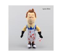 (Apron 40cm)5 Linterna Hola Vecino Carnicero Vecino Peluche Figura Juguete Muñeca Relleno
