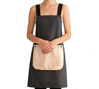 Apron For Cooking - Apron With A Detachable Towels, Oil-Resistant Removable Towel Aprons, Cooking Aprons With Front Pocket | For Baking Crafting Grilling BBQ Painting Dishwashing Women Men Waiters