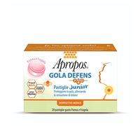 Apropos Gola Defens PRO Pastillas Junior Sabor Crema y Fresa