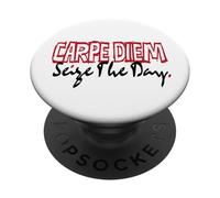 Aprovecha el día: Vive la Vida sin arrepentimientos PopSockets PopGrip Adhesivo