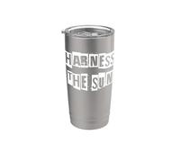Aprovecha la energía solar del sol Vaso térmico de acero inoxidable de doble pared