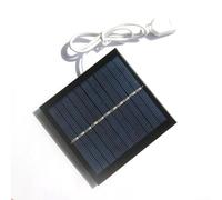 Aprovecha la potencia del sol con este cargador de panel solar de 5 W salida USB
