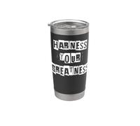Aprovecha tu grandeza Vaso térmico de acero inoxidable de doble pared