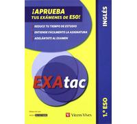 ¡Aprueba tus exámenes de la eso! 1º eso. ingles (exatac) (Exatac. Castellano) - 9788431695941