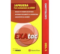 ¡Aprueba tus exámenes de la eso! 1º eso. lengua castellana (exatac) (Exatac. Castellano) - 9788431692865