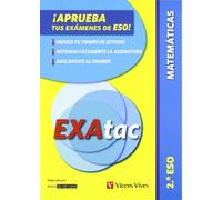 ¡Aprueba tus Exámenes de la ESO! EXAtac. 2 ESO. Matemáticas (Exatac. Castellano) - 9788431615307