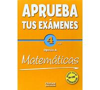 Aprueba tus exámenes Matemáticas A 4º ESO Pack. Cuaderno Test 14º ESO