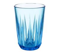 APS 10517 CRYSTAL vaso para beber, 400 ml, Tritan, reutilizable, inastillable, Made in Germany, azul