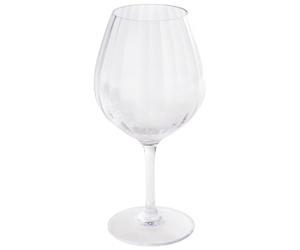 APS 10542 Copa de vino tinto de plástico tritán transparente, diámetro 10,5 cm, altura 21 cm, 600 ml