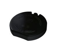 APS 10662 Acumuladores de frío - Polietileno negro, Ø 10,5 cm, con solución salina