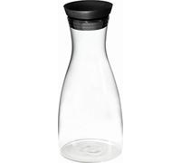 APS 10766 Vidrio jarra Ø 9,5 cm, Altura: 29 cm de acero inoxidable / tapa de silicona 1 litro