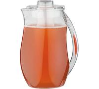 Jarra de zumo/agua APS - jarra para bebidas con tubo de agua helada - dimensiones: 13 x 19 cm, altura: 27 cm, volumen: 2,8 l