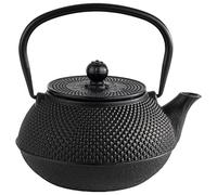 APS 10995 ASIA - Tetera de hierro fundido (0,8 L, tapa extraíble) | Incluye colador de té