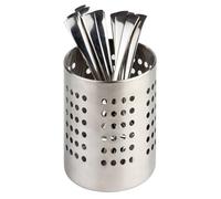APS 11922 Cubiertos soporte Ø 12cm, H: 13,5 cm, acero inoxidable, pulido satinado