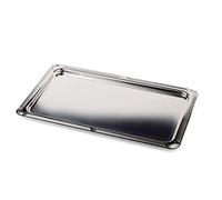 APS 12000 GN 1/2 Bandeja - PROFILINE -, 32,5 x 26,5 cm, Altura: 1,5 cm, de acero inoxidable 18/10, pulido, con el borde decorativo, material de 0,8 mm de espesor