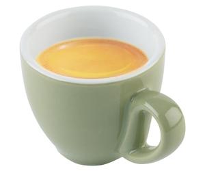 APS 16001 Taza de café (6 cm de diámetro, 5,5 cm de altura, 80 ml), color verde