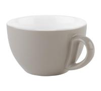 APS 16006 Taza de capuchino en color gris, diámetro de 10,5 cm, altura de 6,5 cm, 300 ml