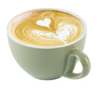 APS 16007 Taza de capuchino en color verde, diámetro de 10,5 cm, altura 6,5 cm, 300 ml