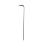 APS 17093 -VALUMO- Cámara de tornillo + brazo flexible 4,5 x 4 cm, H: 64 cm, compuesto por 3 elementos: soporte de tornillo, varilla, brazo flexible, metal, negro, SIN CABEZAL DE LUZ