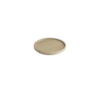 APS 19010 Plato THE GRID - Madera de roble, Ø 14 cm, apilable