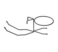 APS 30328 Soporte de mesa para enfriador de champán, metal negro, apto para enfriador de champán, diámetro interior de 18 cm, patas antideslizantes