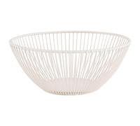 APS 30426 - Cesta (20 cm, altura 8 cm), color blanco