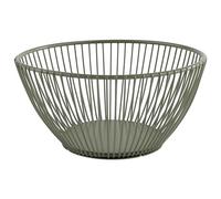 APS 30470 Cesta -SVART- en verde humo Ø 17 cm, altura 8 cm