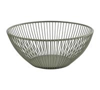 APS 30471 Cesta -SVART- en verde humo Ø 20 cm, altura 8 cm