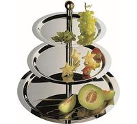APS S024 acero inoxidable 3 tier Display Bandeja