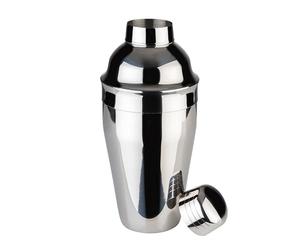 APS 36010 Batidor "CLASSIC", Ø 8,5 cm, altura 20 cm, 0,5 litros, acero inoxidable, pulido a espejo, incluye: vaso de acero inoxidable, colador, tapa
