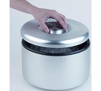 APS 36033 Nevera, Ø 18,5 cm, Altura: 20 cm, de 5 litros, aluminio anodizado, recipiente interior hecha de PS