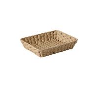 APS 40361 GN 1/2 Cesta TWIRL - Polipropileno marrón, 32,5 x 26,5 cm, sistema GN