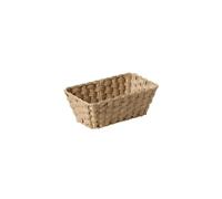 APS 40373 GN 1/4 Cesta TWIRL - Polipropileno marrón, 26,5 x 16,2 cm, sistema GN