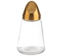 APS 40516 - Dispensador de aperitivos (cristal, tapa de rosca de acero inoxidable, diámetro de 8,5 cm, altura de 15,5 cm)