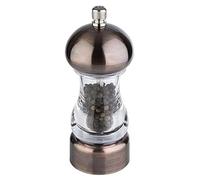 APS 40551 COPPER - Molinillo de pimienta (cobre/transparente, acero inoxidable ABS/acrílico, 6 cm x 15 cm)