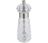 APS 40554 Diamond - Molinillo de sal (acero inoxidable y acrílico, 6 x 18 cm)