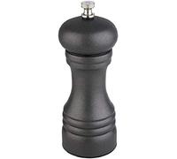 APS 40556 GUNMETAL - Molinillo de sal (acero inoxidable, 6 x 15,5 cm), color gris