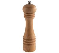 APS 40572 - Molinillo de pimienta de madera de haya, mecanismo de cerámica, diámetro de 6 cm, altura de 23 cm