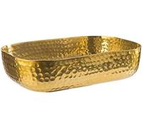 APS Recipiente aluminio con superficie martillada de color gun-metal para, por ejemplo, platos fríos y calientes, 23,0 x 15,5 cm, 1,4 ltr.