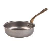 APS 40783 Olla/cacerola "SNACKHOLDER", acero inoxidable, Ø 14 cm, altura 4 cm, 0,4 litros, aspecto acero inoxidable envejecido