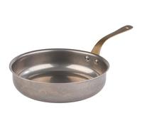 APS 40784 Olla/cacerola "SNACKHOLDER", acero inoxidable, Ø 18,5 cm, altura 4,5 cm, 0,9 litros, aspecto acero inoxidable envejecido