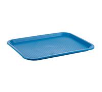 APS 539 Fast Food - Bandeja para alimentos (35 x 27 x 2 cm), color azul