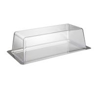 APS Germany Bandeja con tapa Finesse 64 – acero inoxidable, apilable – Fabricado en Alemania
