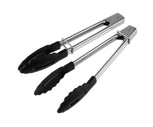 APS 75870 - Juego de 2 alicates universales (acero inoxidable, pinza de poliamida, longitud: 18 cm, incluye soporte)