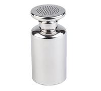 APS 772 Sacador de sal para papas fritas con tapa de tornillo, acero inoxidable, 8 cm x 8cm, 17 cm altura