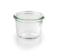 APS 82370 gafas de gourmet, un conjunto de 12, 6 cm de diámetro, H: 5,5 cm, 0,08 litros, mini-caída-form 80 ml, que consta de: 12 vasos Weck