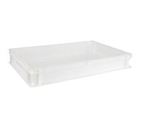 APS 82442 - Recipiente para pasta, apilable, capacidad 14 litros, tamaño interior 56,5 x 36,5 cm, para mantener y fermentar bolas de masa frescas profesionales