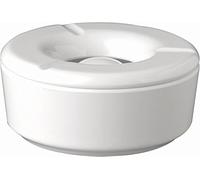 APS 83488 Viento Cenicero -CASUAL-, Ø 11,5 cm, Altura: 5 cm, de melaminaa, blanco