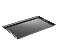 APS 83924 Bandeja GN 1/1 Float, 53 x 32,5 cm, Altura 3 cm, melamina, Negro