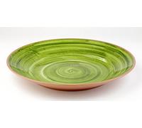 APS 84161 P plato de melamina la vida 32 cm, verde